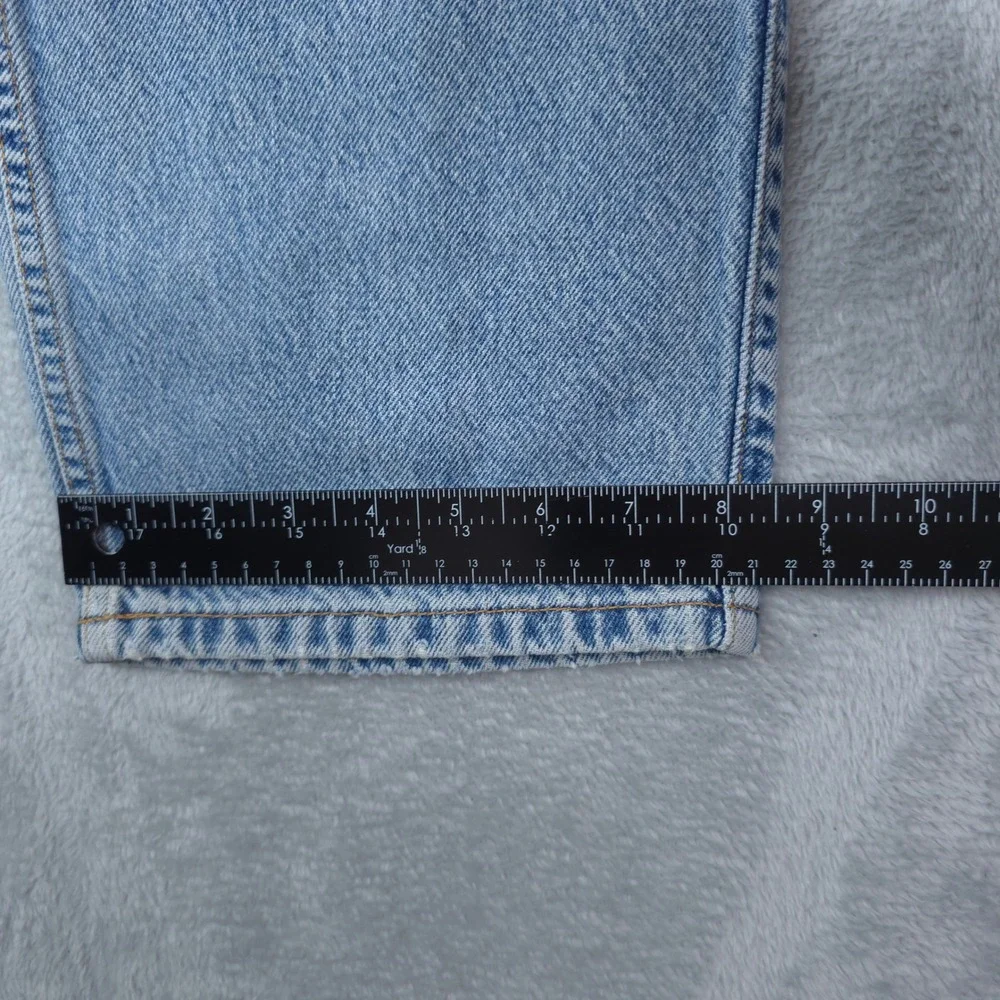 Levis 540 Relaxed Fit Jeans Men 39x32 Blue Tapered Leg Brown Tab 90s Vintage USA